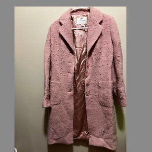 Vintage Banana Republic Women's Peacoat, Size XS, Pink
